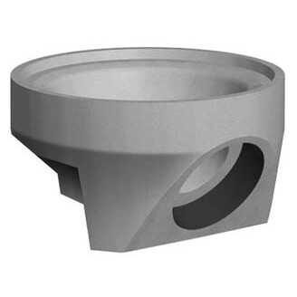 Dno s výtokem PVC DN 150 TBV-Q 1a 450/330