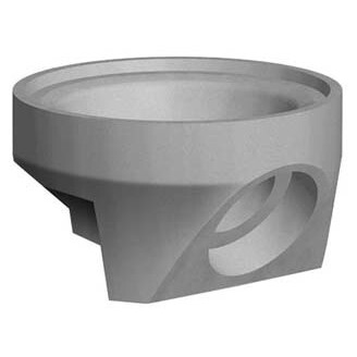 Dno s výtokem DN 150 TBV-Q 1a 450/330