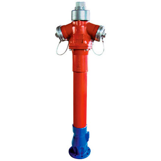 Nadzemní hydrant RIGUS DN 80, 1000 mm, dvojitý uzávěr, VAG 3-17-13758-100