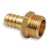 Mosazný hadičník s vnějším závitem G 1/2 x 14 mm
