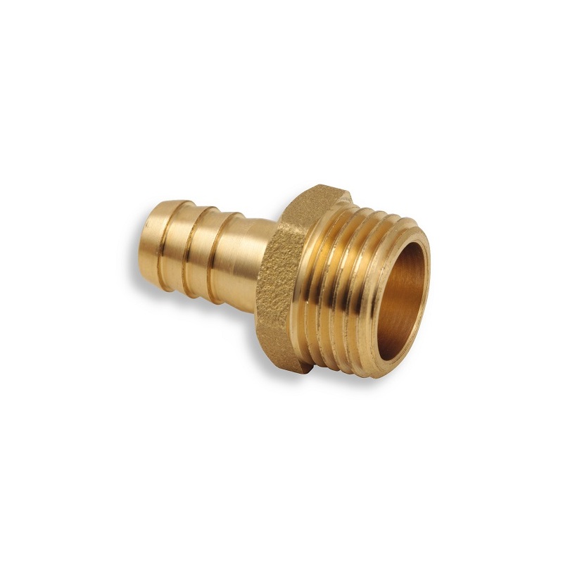 Mosazný hadičník s vnějším závitem G 1/2 x 14 mm