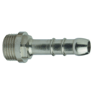 Mosazný hadičník s vnějším závitem G 1/2 x 8 mm, chrom