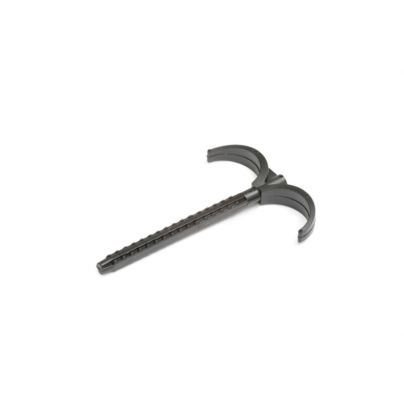 Hmoždinka s hákem pro dvě trubky 8 x 100 mm