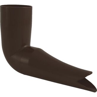 Chrlič vody okapu DN 53 mm, hnědá, plast, Marley 081762