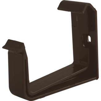 Plastový hák žlabu okapu RG 70 mm, hnědá, římsový, Marley 081205