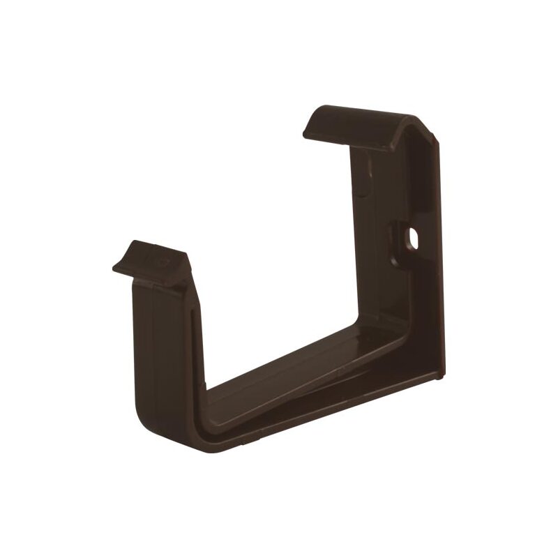 Plastový hák žlabu okapu RG 70 mm, hnědá, římsový, Marley 081205