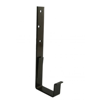 Kovový hák žlabu okapu RG 70 mm, hnědá, rovný, poplastovaný, Marley 081243