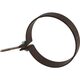 Objímka svodu okapu DN 125 mm, hnědá, se šroubem, (pár=2ks), Marley 801155