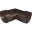 Vnitřní roh žlabu okapu RG 100 mm, hnědá, plast, Marley 075976