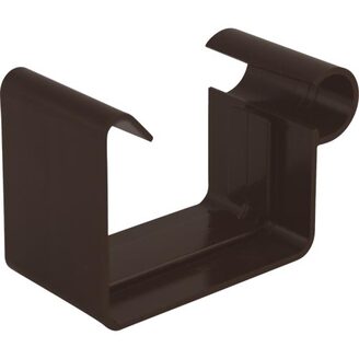 Spojka žlabu RG 70 mm, hnědá, plast, Marley 081113