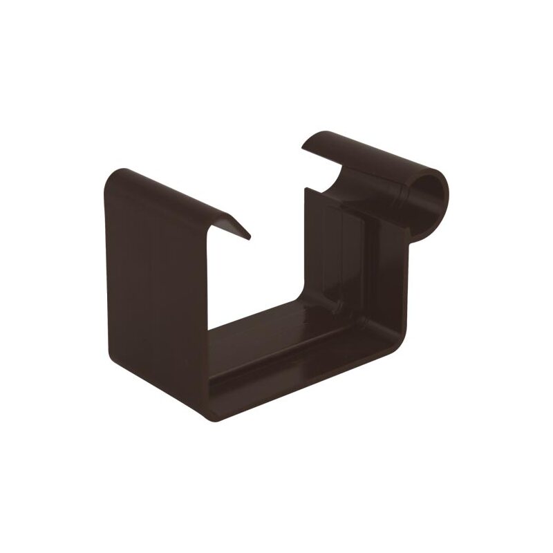 Spojka žlabu RG 70 mm, hnědá, plast, Marley 081113