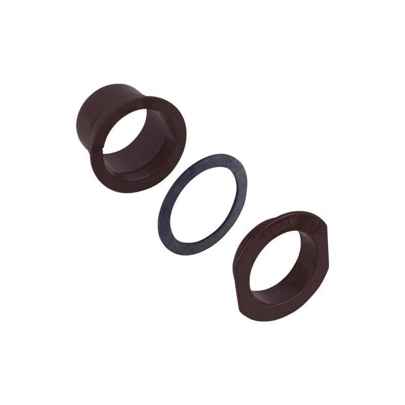 Šroubovací kotlík okapu DN 75 mm, hnědá, , Marley 508092