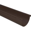 Žlab okapu RG 100 mm, délka 1 m, hnědá, plast, Marley 075532
