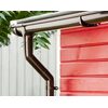 Žlab okapu RG 100 mm, délka 1 m, hnědá, plast, Marley 075532
