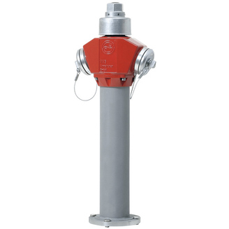 Nadzemní hydrant NOVA NIRO AUD DN 80, 1000 mm, dvojitý uzávěr, VAG 3-17-13529-230