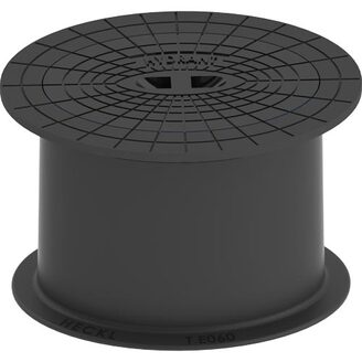 Poklop hydrantový KOMPAKTUS, HYDRANT, víko černé, můstek, HECKL