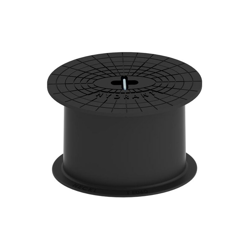 Poklop hydrantový KOMPAKTUS, HYDRANT, víko černé, třmen, HECKL