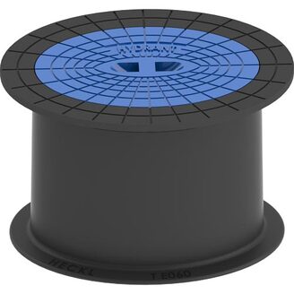 Poklop hydrantový KOMPAKTUS, HYDRANT, víko modré, můstek, HECKL