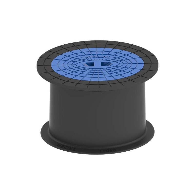 Poklop hydrantový KOMPAKTUS, HYDRANT, víko modré, můstek, HECKL