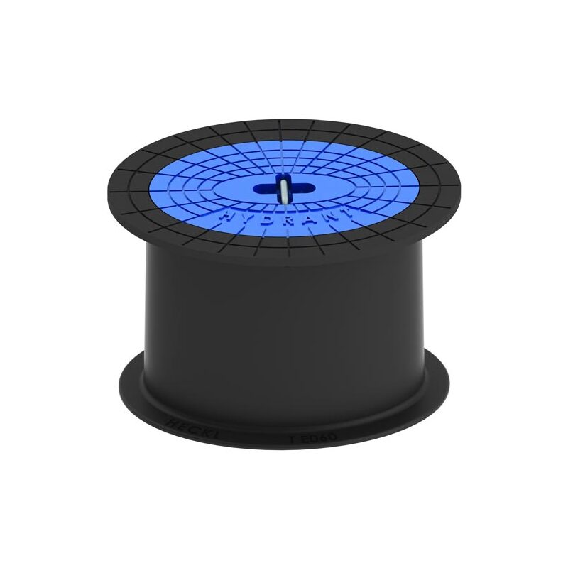 Poklop hydrantový KOMPAKTUS, HYDRANT, víko modré, třmen, HECKL