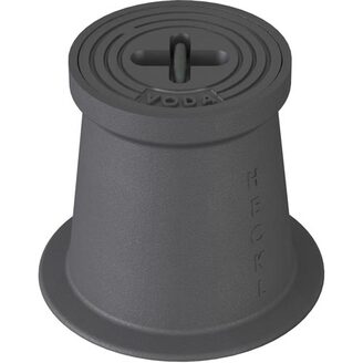 Poklop hydrantový RENKO, HYDRANT, víko černé, třmen, HECKL