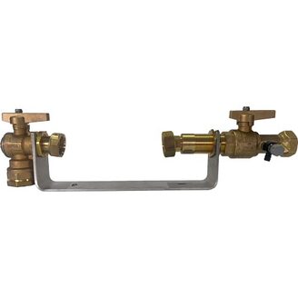 Vodoměrná sestava HECKL 32x1, rohová