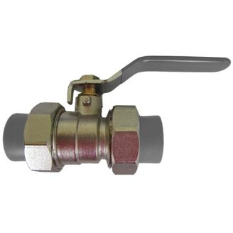 Kulový kohout PPR d 20 mm, mosaz