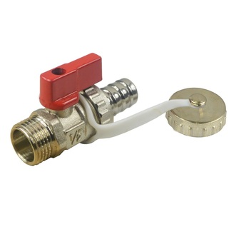 Vypouštěcí kulový kohout s páčkou 1/2