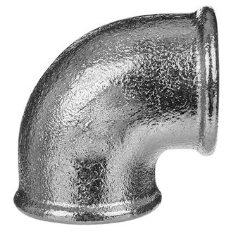 Pozinkované koleno 90° FF 1, typ 90