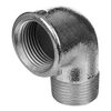 Pozinkované koleno 90° MF 1, typ 92