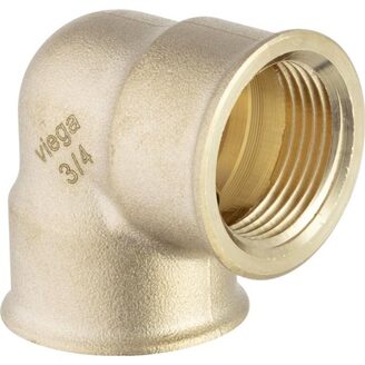 Bronzové koleno 90° FF 1/4, model 3090, Viega 317959
