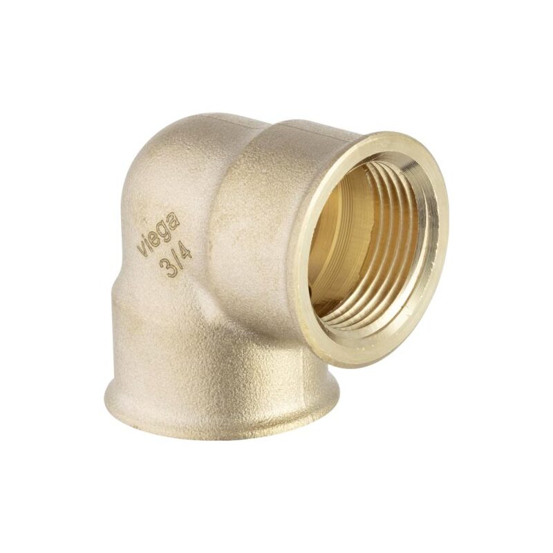 Bronzové koleno 90° FF 3/8, model 3090, Viega 281717