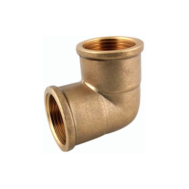 Mosazné koleno 90° FF G 1