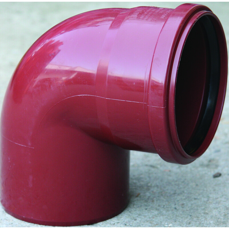 Koleno hrdlové 45° MASTER  PP DN 200