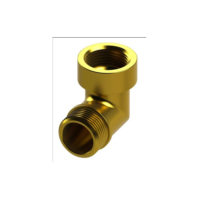 Mosazné koleno 90° MF R 2, HECKL