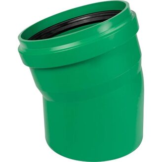 Koleno s hrdlem 15° PP  d 110 