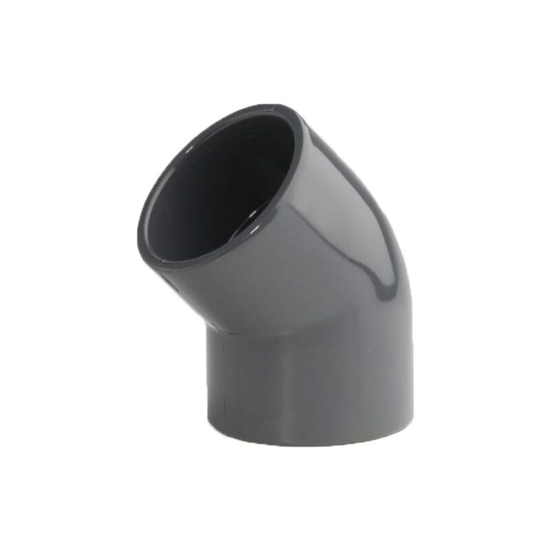 Koleno 45° PVC – U, d 40, lepení × lepení 