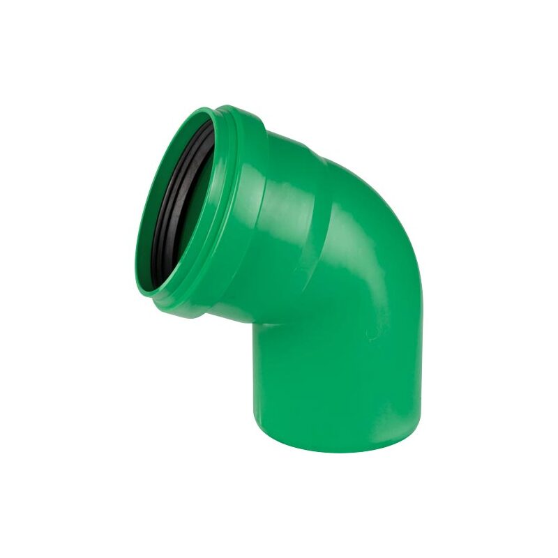 Koleno s hrdlem 67° PP  d 110 