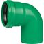 Koleno s hrdlem 87° PP d 110