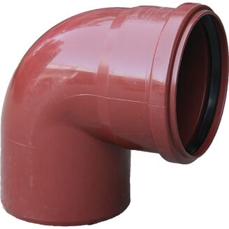 Koleno jednohrdlé Quantum KGB 15° 160 mm, PVC, kanalizace, SDR34, Pipelife 3295124101