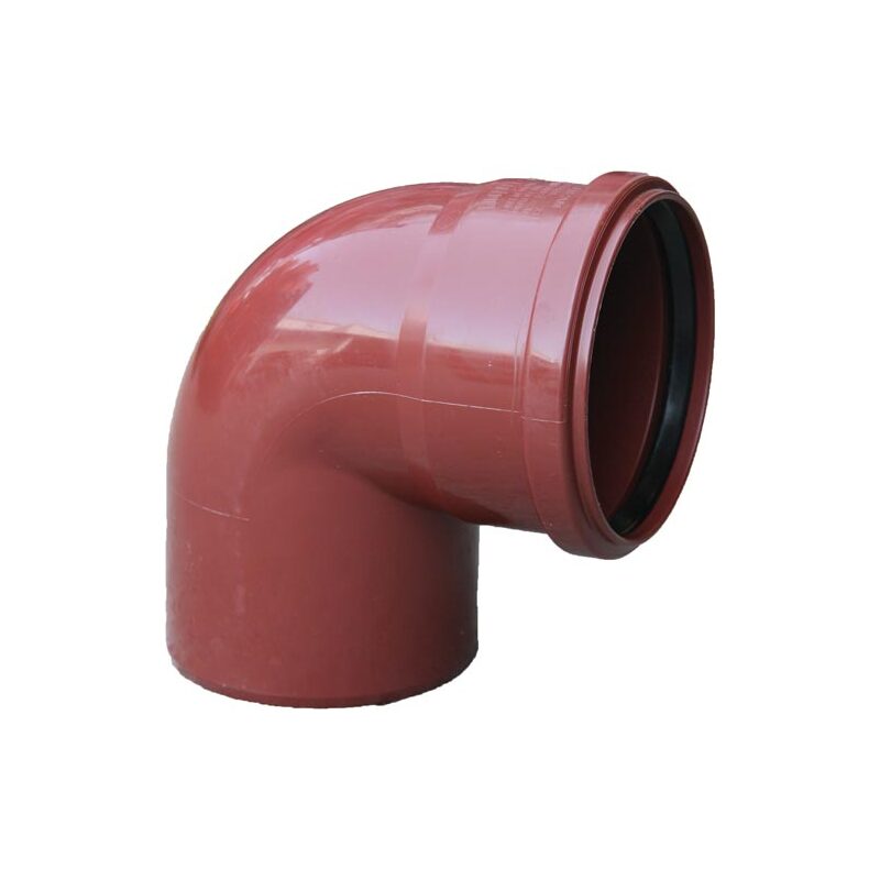 Koleno jednohrdlé Quantum KGB 87° 160 mm, PVC, kanalizace, SDR34, Pipelife 3295124104