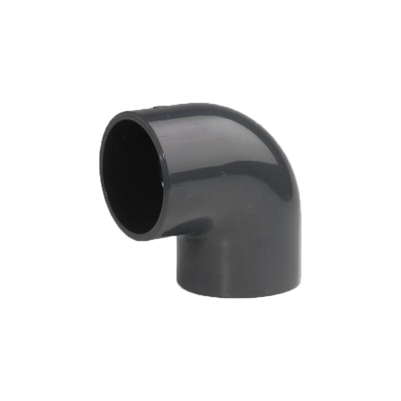 Koleno 90° PVC – U, d 50, lepení × lepení