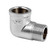 Koleno 90° chromované G 3/8 MF