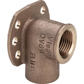 Pájecí koleno nástěnné CU 4471G d 28 x 1, vnitřní závit, Viega 151812, model 94471G