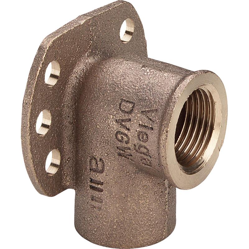 Pájecí koleno nástěnné CU 4471G d 28 x 1, vnitřní závit, Viega 151812, model 94471G