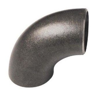 Koleno trubkové varné 90° černé 108 mm