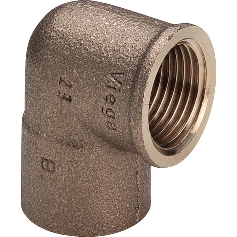 Pájecí koleno 90° CU 4090G d 12 x 3/8, vnitřní závit