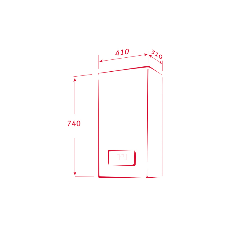 Elektrický kotel RAY 6KE 1 - 6 kW, Protherm 0010023670