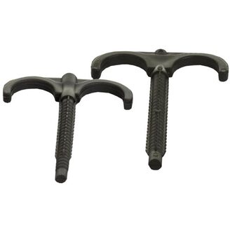 Dvojitý kotevní hák 8 x 77 mm pro potrubí, Lansanit