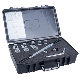 Kufr s univerzálním skládacím klíčem UNI, HECKL